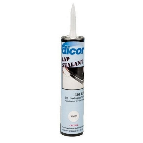 Dicor 501LSD1 'Dove White' Lap Sealant - 10.3 oz.