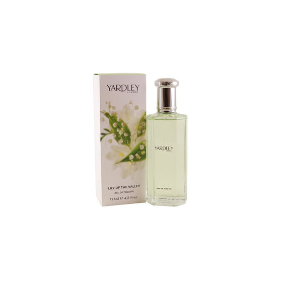 Lily of The Valley by Yardley of London for Women Eau De Toilette Spray, 4.2 Ounce