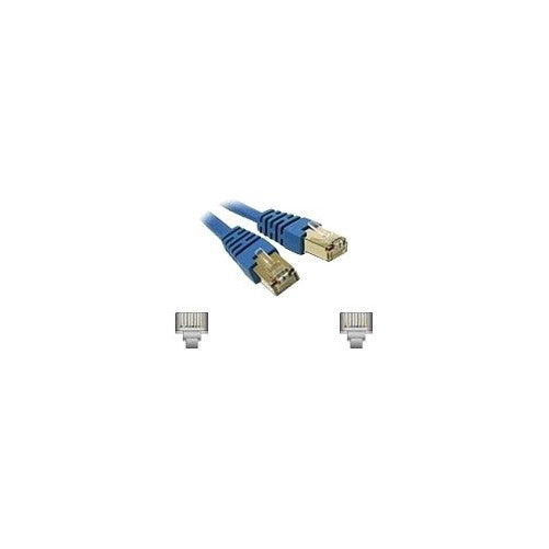 New - 50ft CAT5e Shielded Patch Cable Blue - 27271