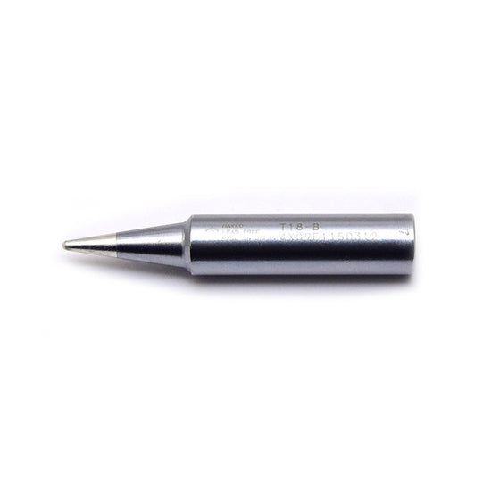 Hakko T18-B - T18 Series Soldering Tip for Hakko FX-888/FX-8801 - Conical - R0.5 mm x 14.5 mm