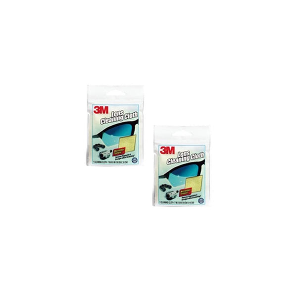 3M Microfiber Lens Cleaning Cloth - Pack of 2