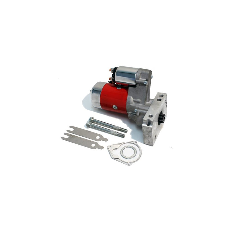 CHEVY SMALL BLOCK/BIG BLOCK 3HP TILTON STYLE HIGH TORQUE GEAR REDUCTION RACING STARTER - RED