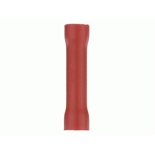 Install Bay RVBC825 Red Vinyl Butt Connector 8-Gauge, 25-Bag
