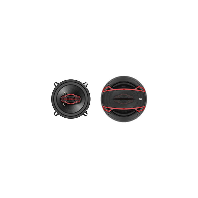 Dual Electronics DLS524 4-Way 5 ¼ inch Car Speakers with 120 Watt Power & 30mm Mylar Balanced Dome Midrange