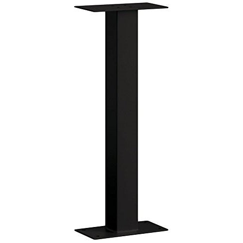 Salsbury Industries 4765BLK Post Bolt Mounted Mail House, Black