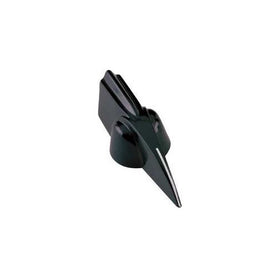 Pointed Control Knob, 1/4" Thread Size, 0.63" L, HR Phenolic