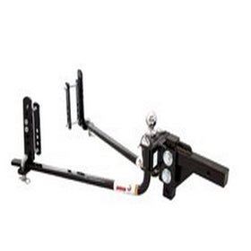 Fastway e2 2-Point Sway Control Round Bar Hitch, 94-00-1061, 10,000 Lbs Trailer Weight Rating, 1,000 Lbs Tongue Weight Rating, Weight Distribution Kit Includes Standard Hitch Shank, Ball IS Included