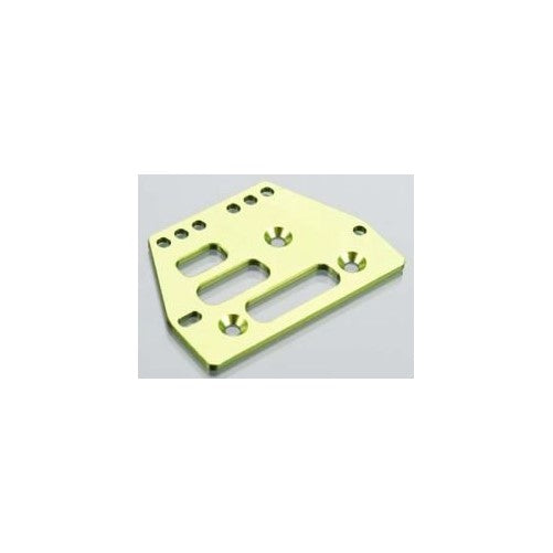 ST Racing Concepts STA30485G Aluminum Front or Rear Adjustable 4 Link Servo Plate for The Axial AX10, Green