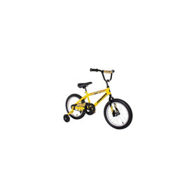 Dynacraft Magna Major Damage Boys BMX Street/Dirt Bike 16", Yellow/Black