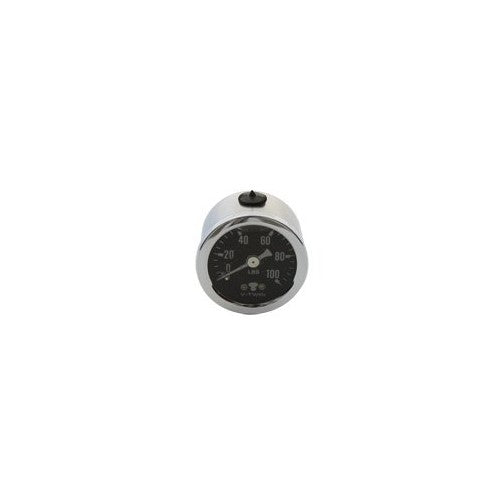 V-Twin 40-0385 Liquid Filled Oil Pressure Gauge
