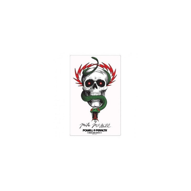 Powell Peralta Skateboard Sticker Bones Brigade Mike McGill Official Reissue New