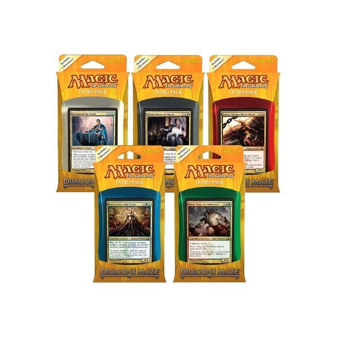 Magic the Gathering (MTG) Dragon's Maze Intro Pack: Azorius Authority (Includes 2 Booster Packs) Theme Deck