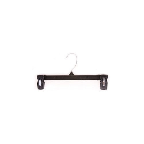 Supply 12" Recycled -Black Plastic- Pinch Grip Clip Hangers (Box of 200) #1