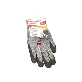 3M Comfort Grip Gloves CGL-CR, Cut Resistant (ANSI 3), Size L (Pair of Gloves)