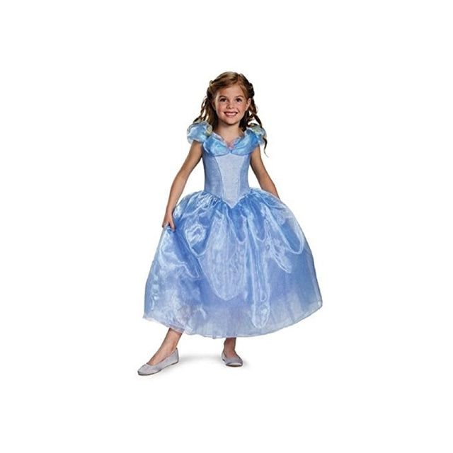 Disguise Cinderella Movie Deluxe Costume, X-Small (3T-4T)