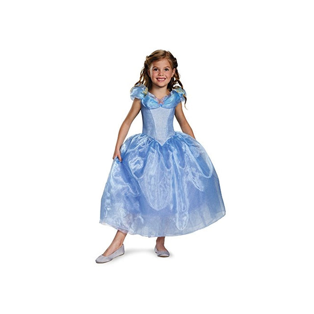 Disguise Cinderella Movie Deluxe Costume, Small (4-6x)