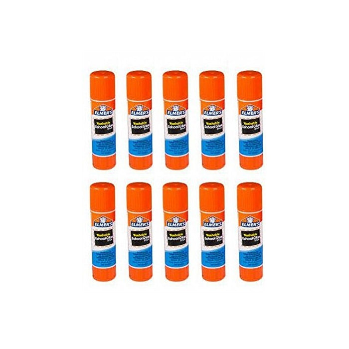 Elmers Washable All-Purpose School Glue Sticks, .24 Ounc Each, 10-Pack