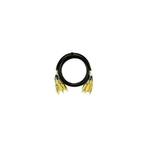 SOUTHWESTERN BELL M61106 Premium Stereo A/V Dubbing Cables with Gold Connectors