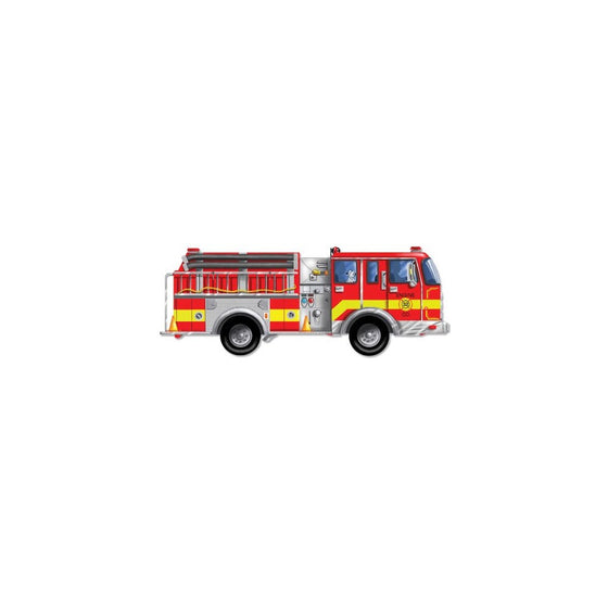 Melissa & Doug Fire Truck Jumbo Jigsaw Floor Puzzle (24 pcs, 4 feet long)