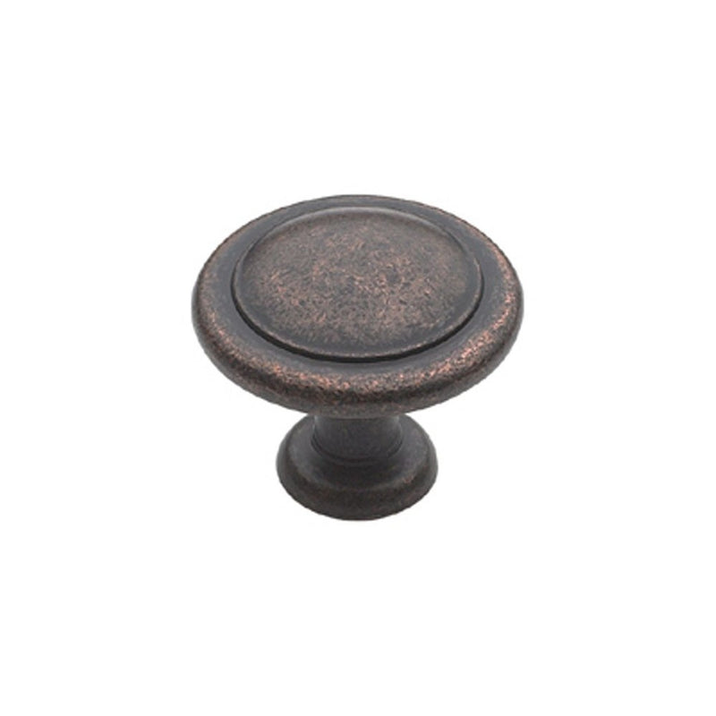 Amerock BP1387-RBZ Reflections 1-1/4-Inch Diameter Knob, Rustic Bronze