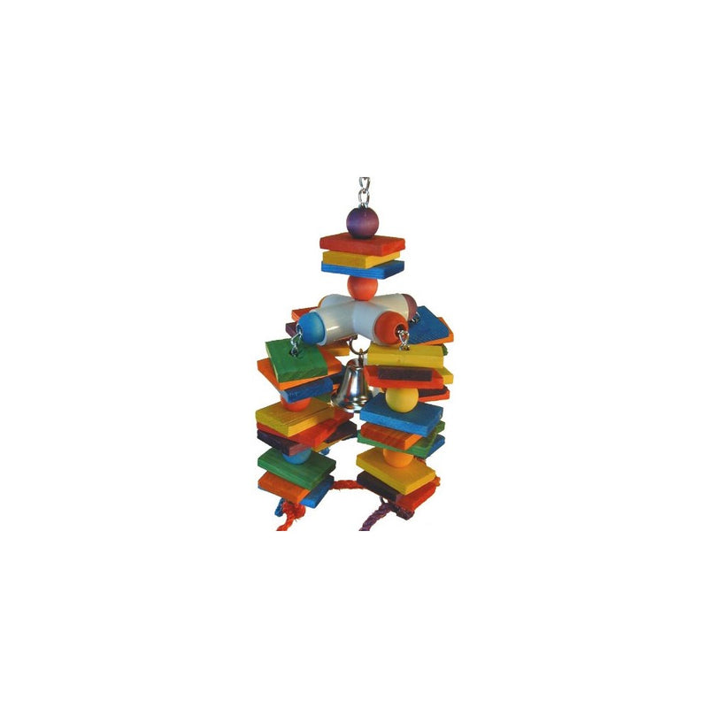 Super Bird Creations 15 by 7-Inch 4 Way Play Bird Toy, Large
