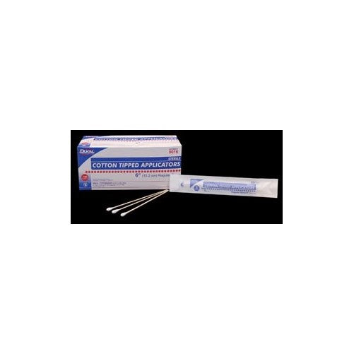 Dukal 9006 Non-Sterile 6" Cotton Tipped Applicators 10 Bags (DKL9006) Category: Medical Supplies