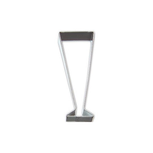 R&M Champagne Glass 5" Cookie Cutter in Durable, Economical, Tinplated Steel