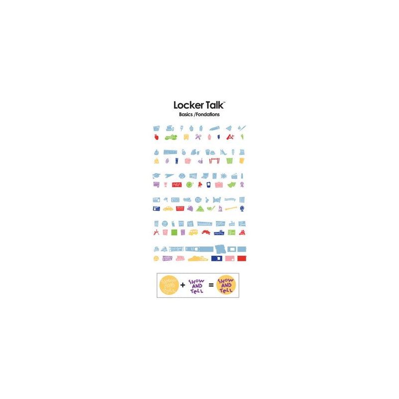 Cricut 29-0289 Locker Talk Shape Cartridge