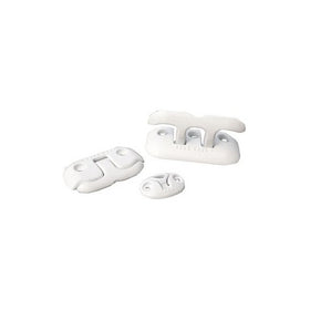 Dock Edge Almag 35 Flip-Up Dock Cleat, 6-Inch, White