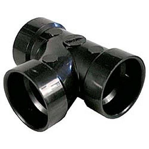 Genova Products 81120 ABS-DWV Sanitary Tees, 2"