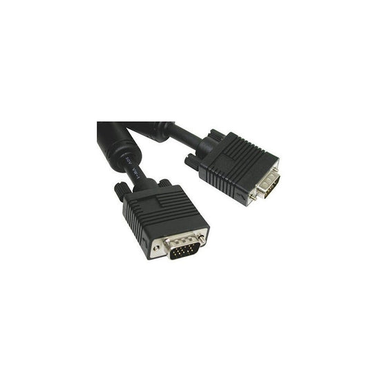 6' SVGA Monitor Cable HDDB15 Male to Male Ferrites 6-FT