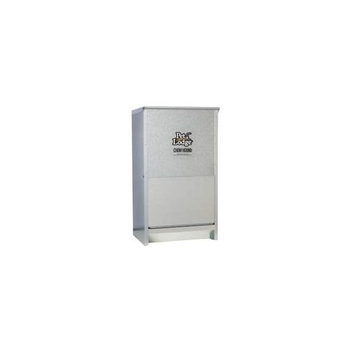 GALVANIZED DOG FEEDER