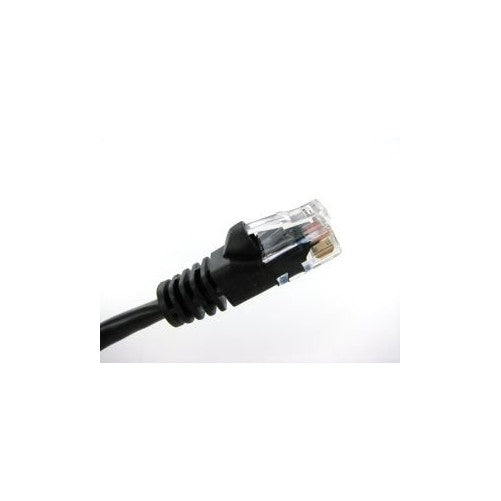 1 Ft Cat5e 350Mhz 24awg UTP Ethernet Patch Cable, Black CAT5E-12I-BLK