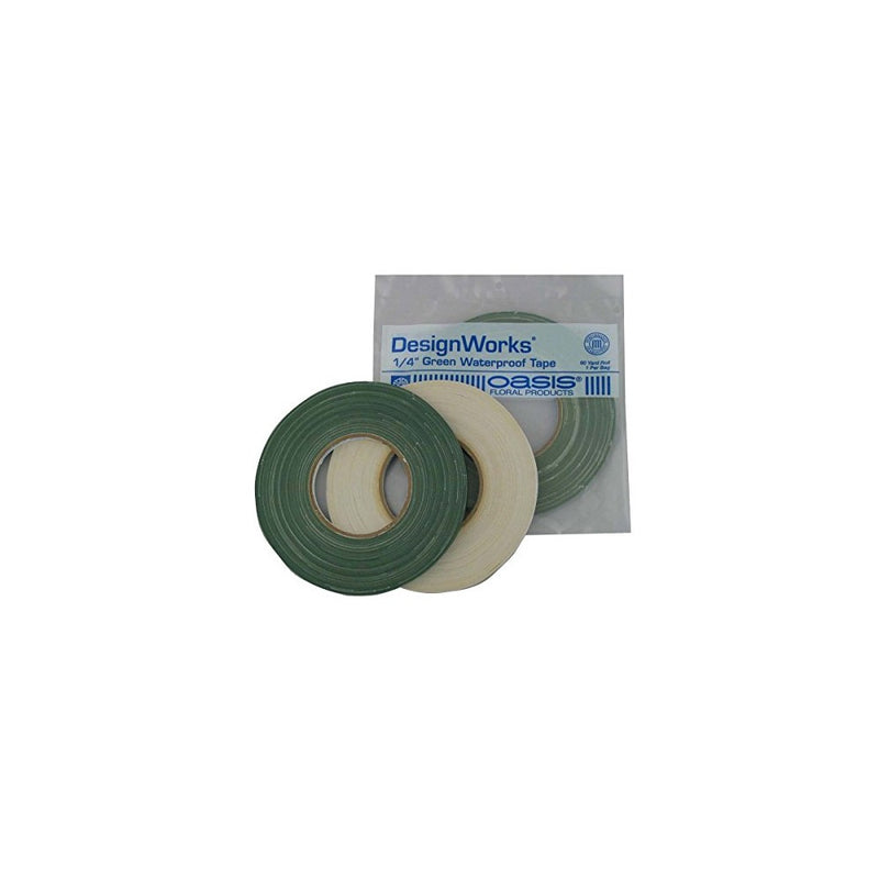 Oasis 1/4"x60yd Green Waterproof Tape