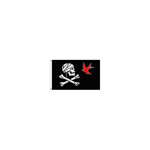 Pirate Jack Sparrow Flag 3x5 Jolly Roger Ship Banner Skull Crossbones