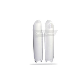 Polisport Fork Guards White for Yamaha ALL YZ 08-09