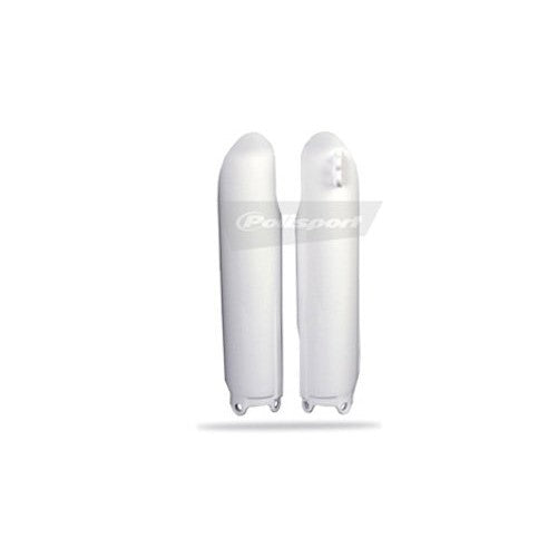 Polisport Fork Guards White for Yamaha ALL YZ 08-09