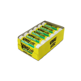 UHU Glue Stick, 1.41 oz, White, Pack of 12 (99655)