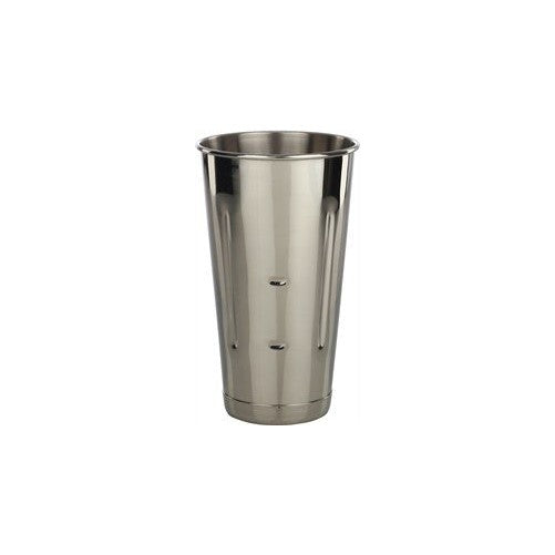 Libertyware Stainless Steel Malt Milkshake Ice Cream Mixer Mixing Cup, 30 oz.