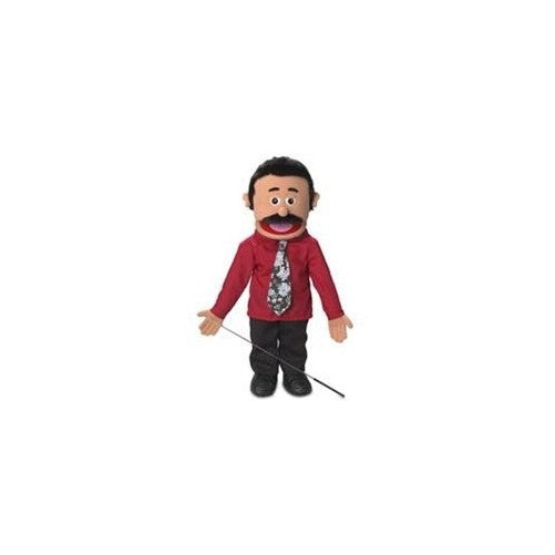 25" Carlos, Hispanic Dad / Businessman, Full Body, Ventriloquist Style Puppet
