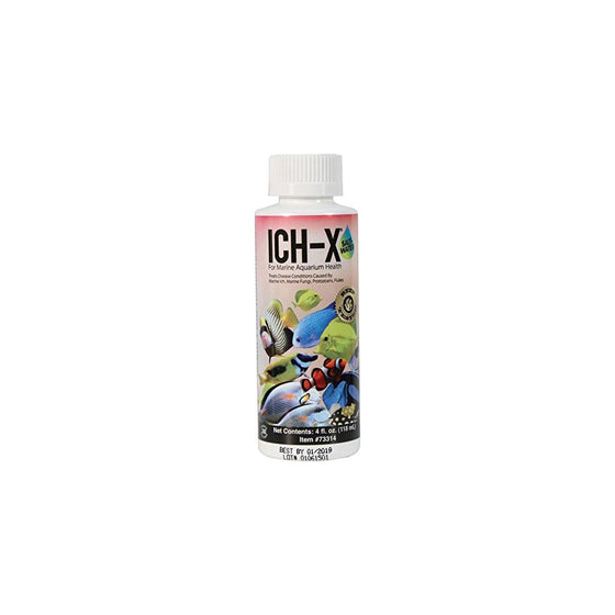 Hikari Usa AHK73314 Salt water Ich-X for Aquarium, 4-Ounce