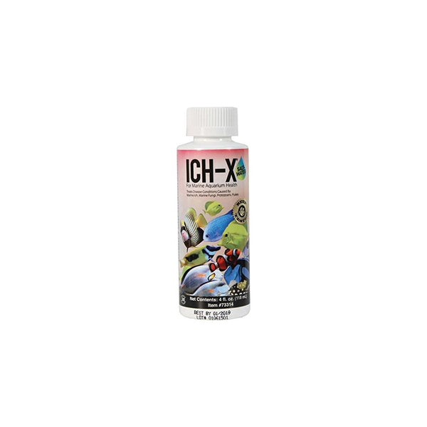 Hikari Usa AHK73314 Salt water Ich-X for Aquarium, 4-Ounce