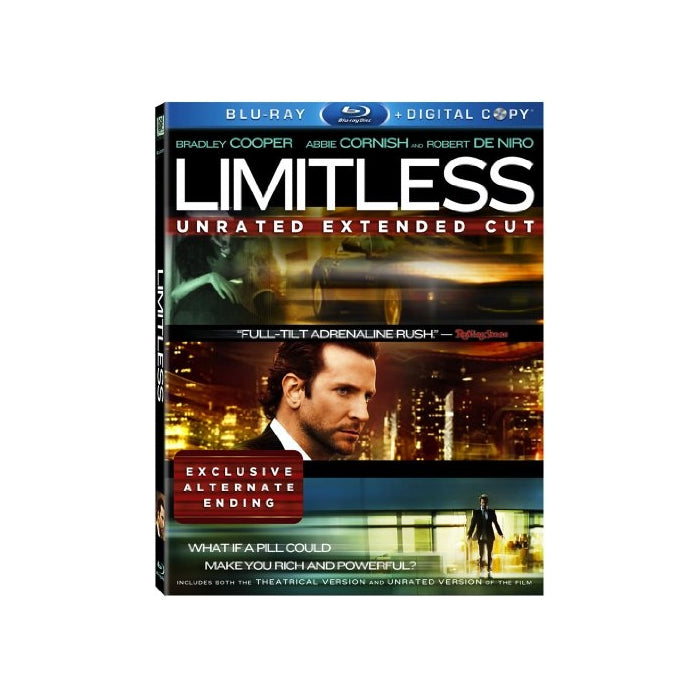 Limitless (Unrated Extended Cut Digital Copy) [Blu-ray]