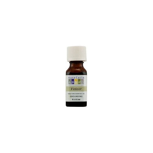 Aura Cacia 100% Pure Essential Oil Vetiver -- 0.5 fl oz