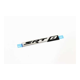300 CHARGER CHALLENGER SRT SRT8 EMBLEM NAMEPLATE DECAL CHROME & BLK MOPAR OEM