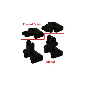 GRG Flip Up Front and Rear Back up Iron Sight