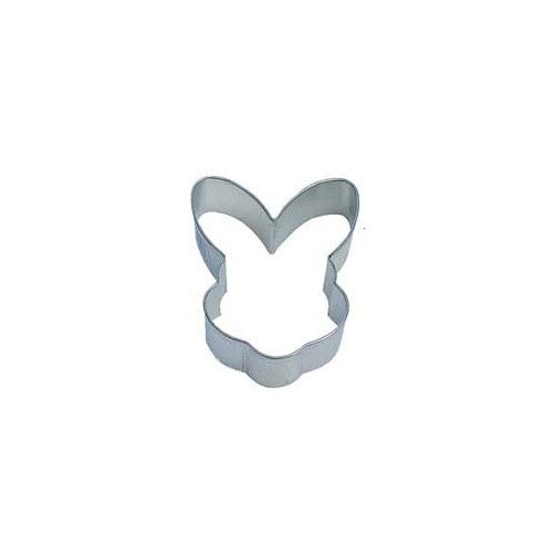 R&M Bunny Face Cookie Cutter, 3.5-Inch, in Durable, Economical, Tinplated Steel