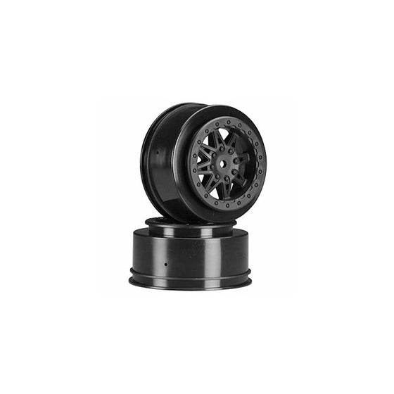 Axial AX08101 2.2/3.0 Raceline Renegade Wheels (2-Piece), 41mm, Black