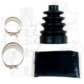 All Balls CV Boot Kit for Polaris RZR Ranger 800 6x6 Crew XP Scrambler Sportsman