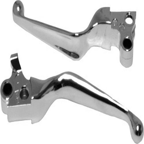 Emgo Wide Blade Brake Lever - Polished 07-89051